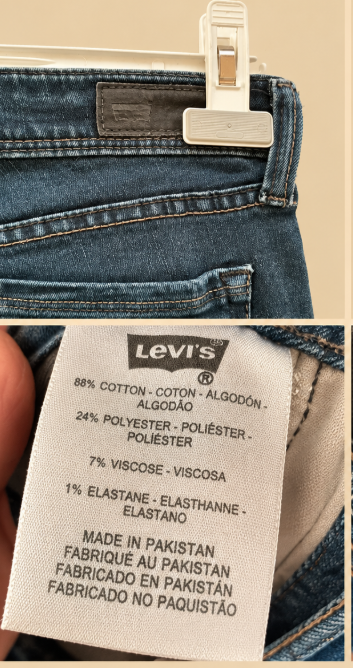 Demi curve navy jeans Levi’s 29 L Levi Strauss