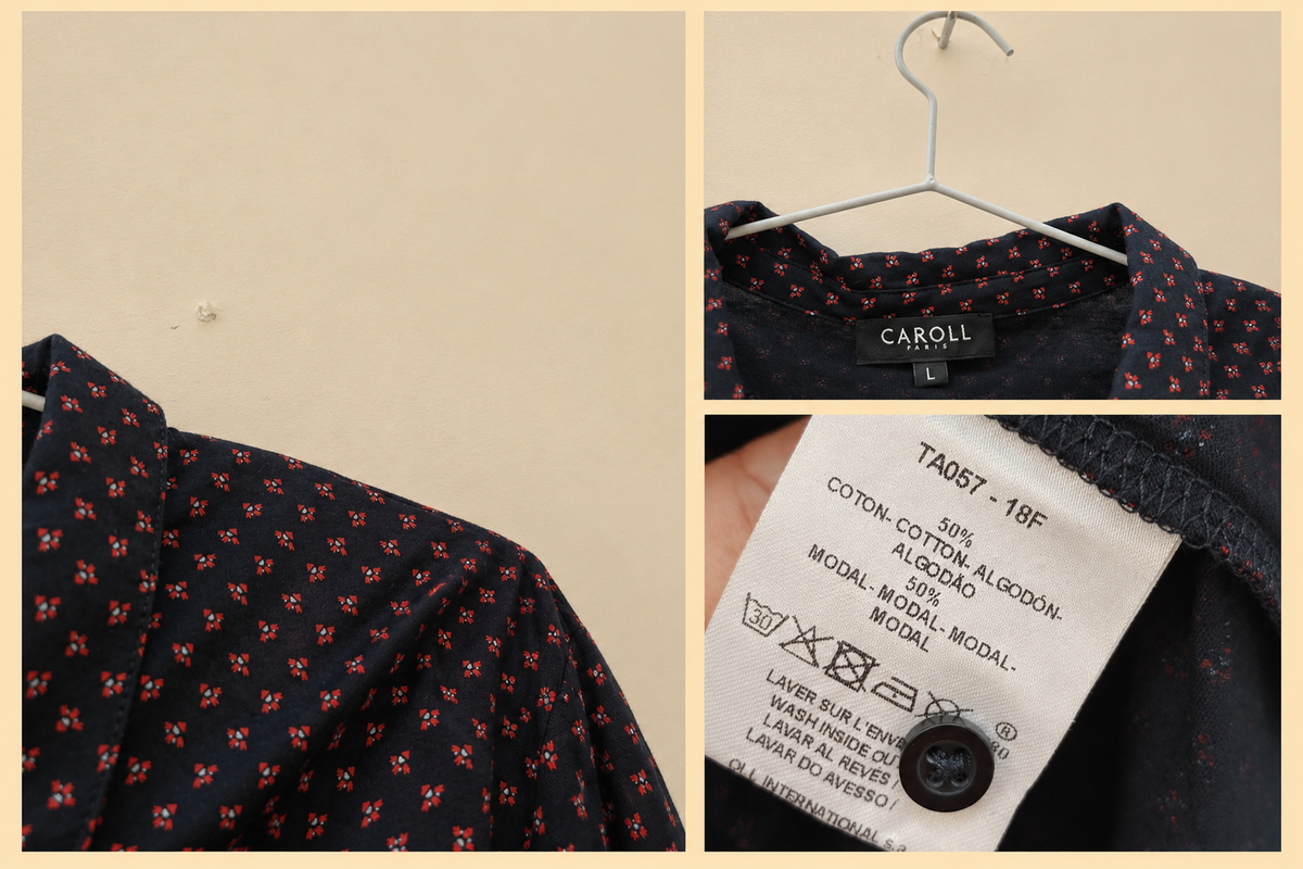 Caroll blouse manches longues L 40