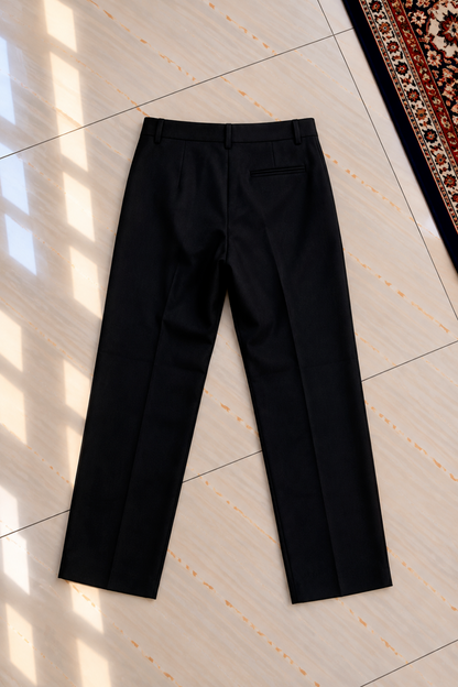 Pantalon tailleur Pablo Gérard Darel en laine vierge – Bleu marine – T.38