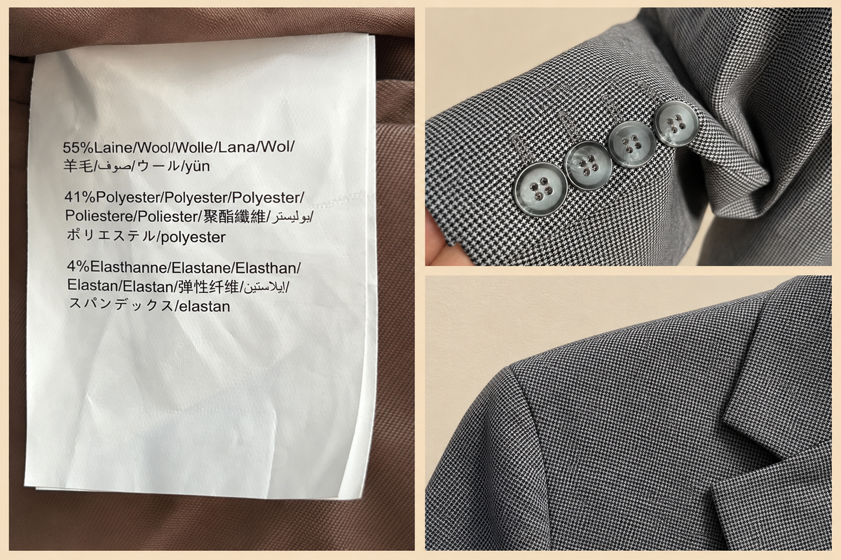 veste de costume blazer anzugsjacke Comptoir des cotonniers