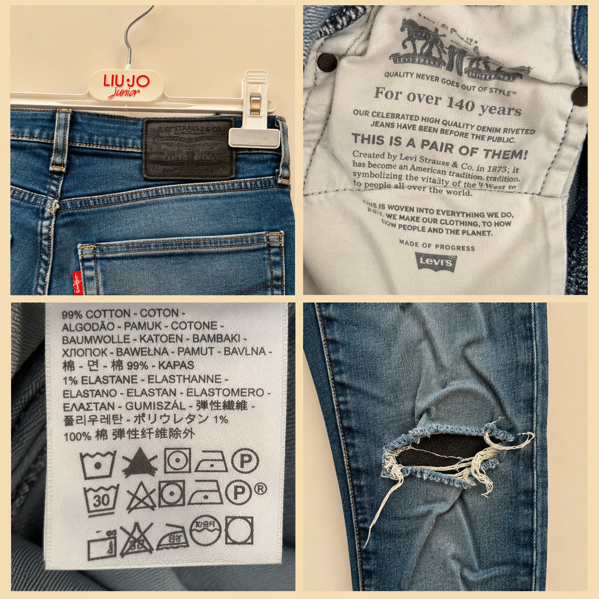 511 28 x 32 Jean Levi Strauss Lévis S