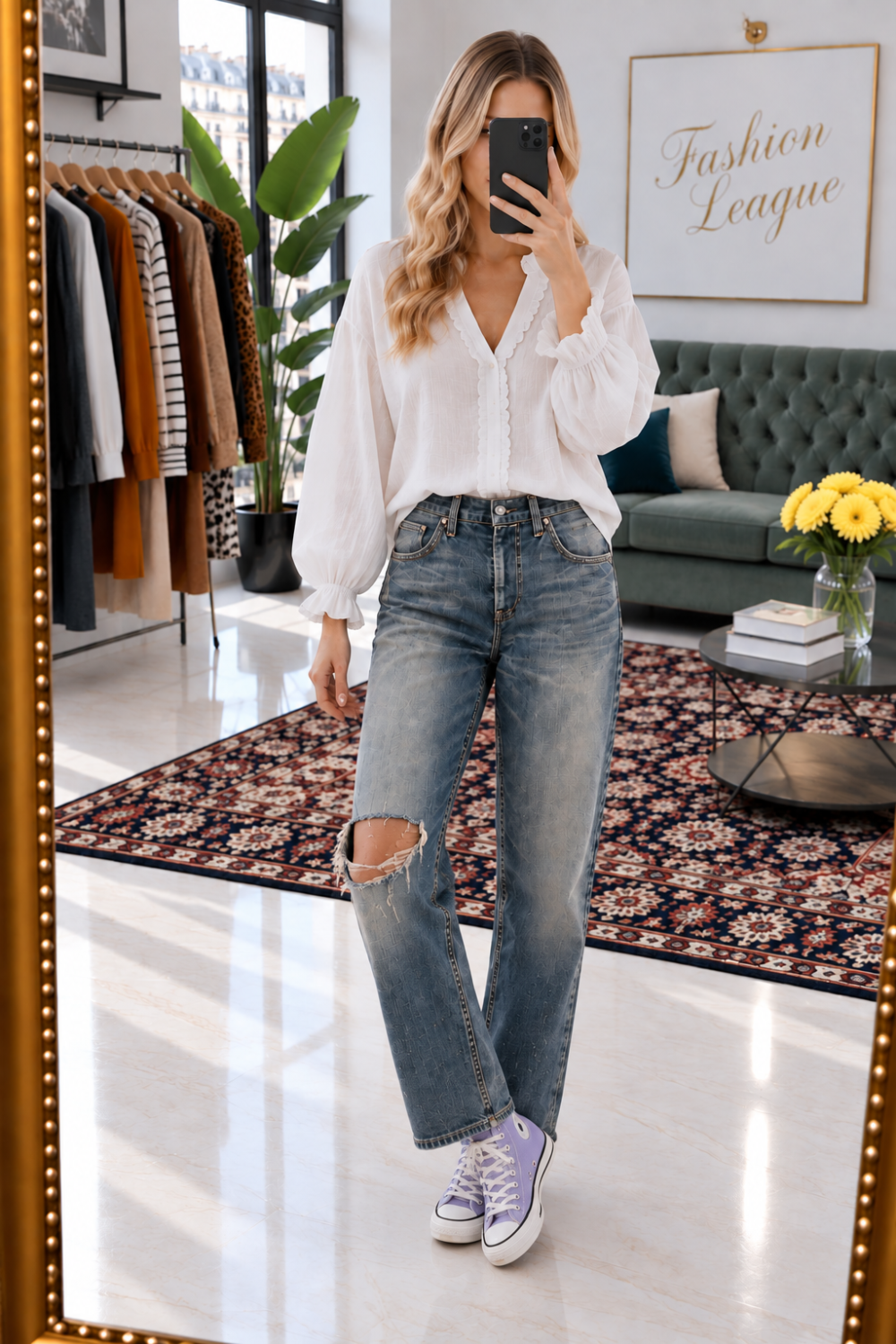 504 29 x 34 jean Levi’s Levi Strauss stonewashed