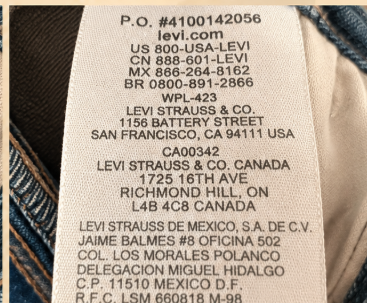 Demi curve navy jeans Levi’s 29 L Levi Strauss