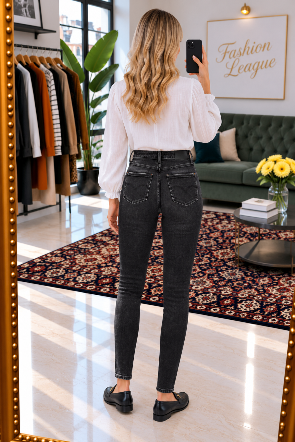 721 High rise skinny taille haute high waist jeans 26 x 30 Levi’s jean