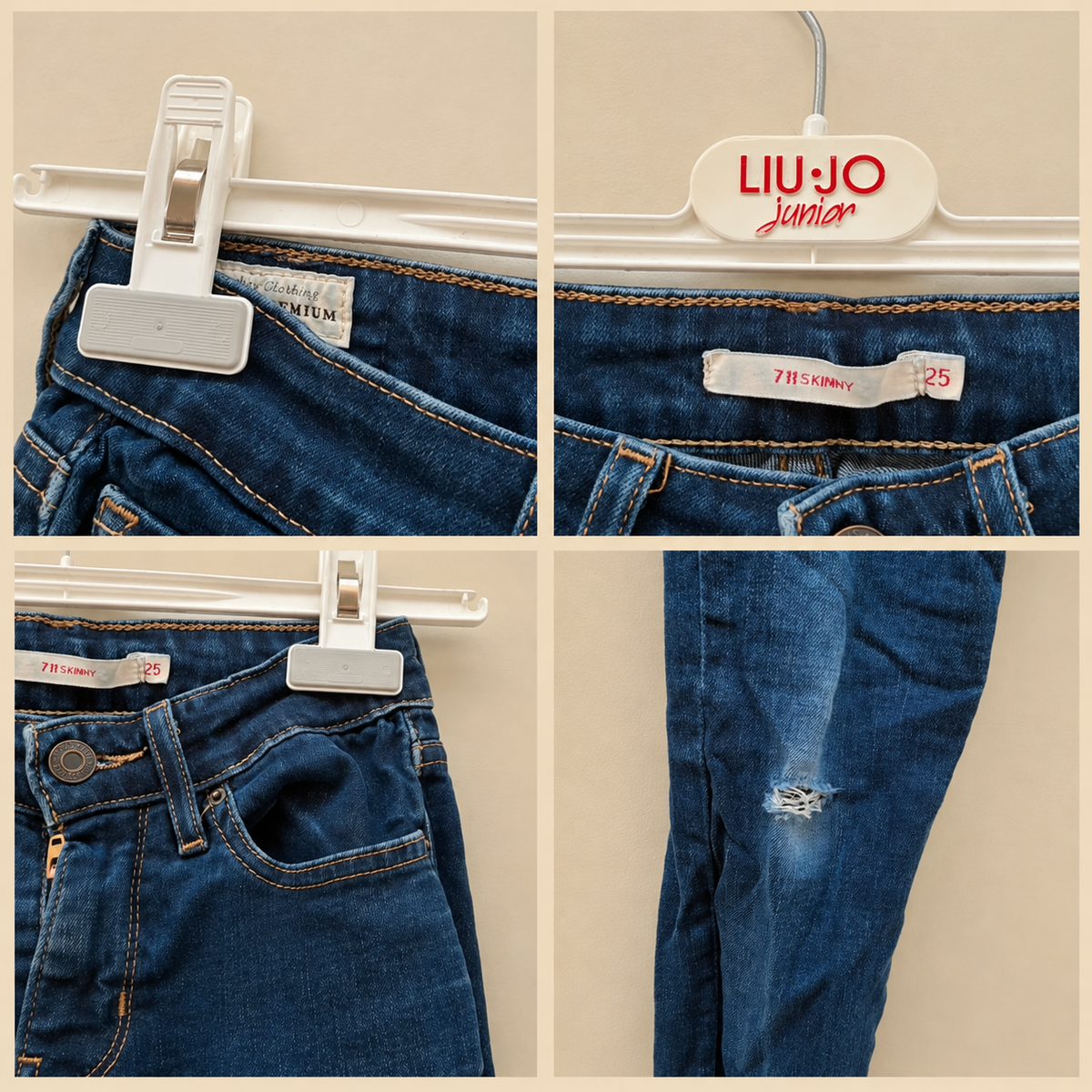 711 Skinny jeans jean Lévis Levi Strauss 25 X 28