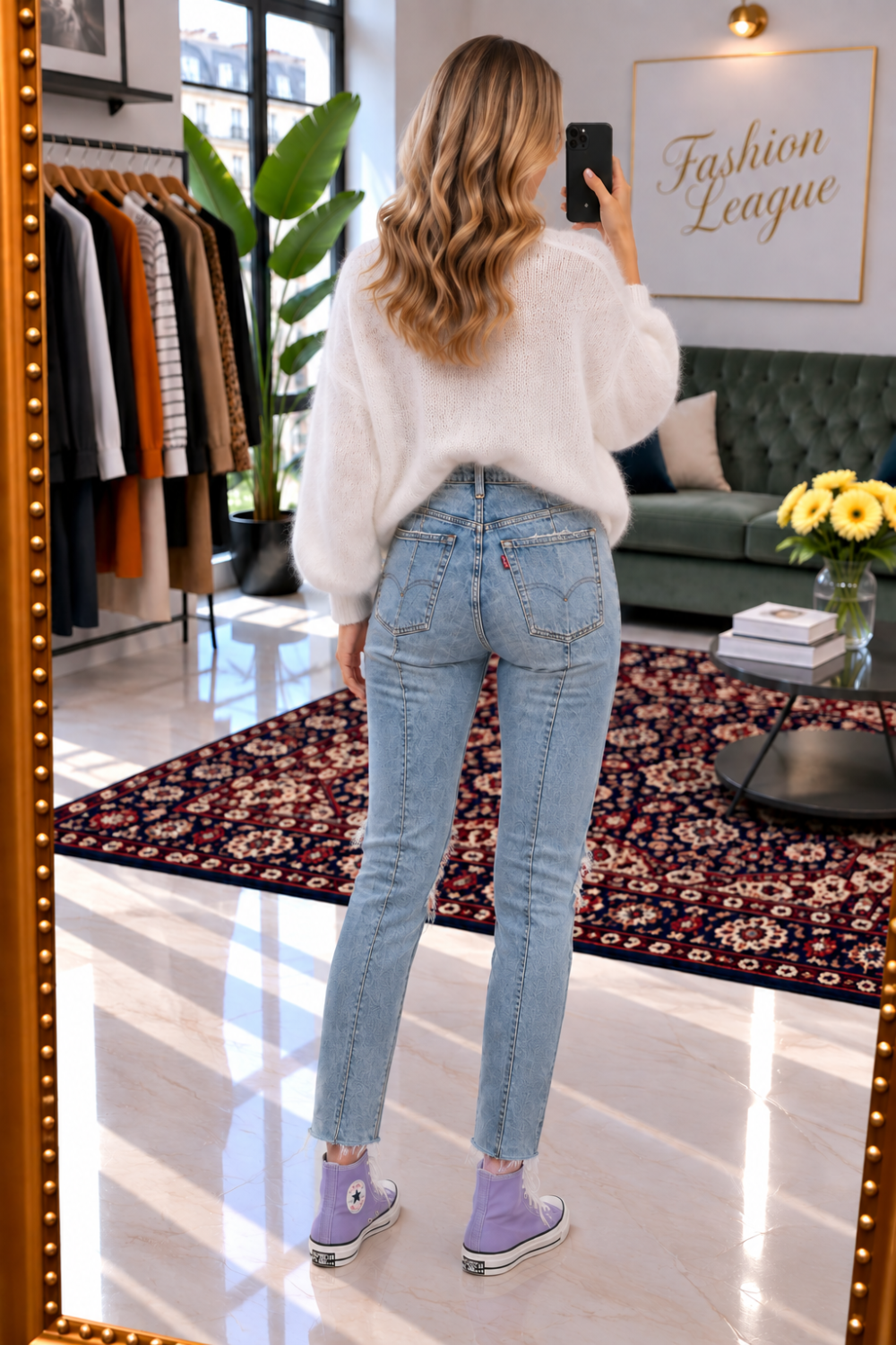 501 Skinny fit altered jean Levi’s 26 x 30