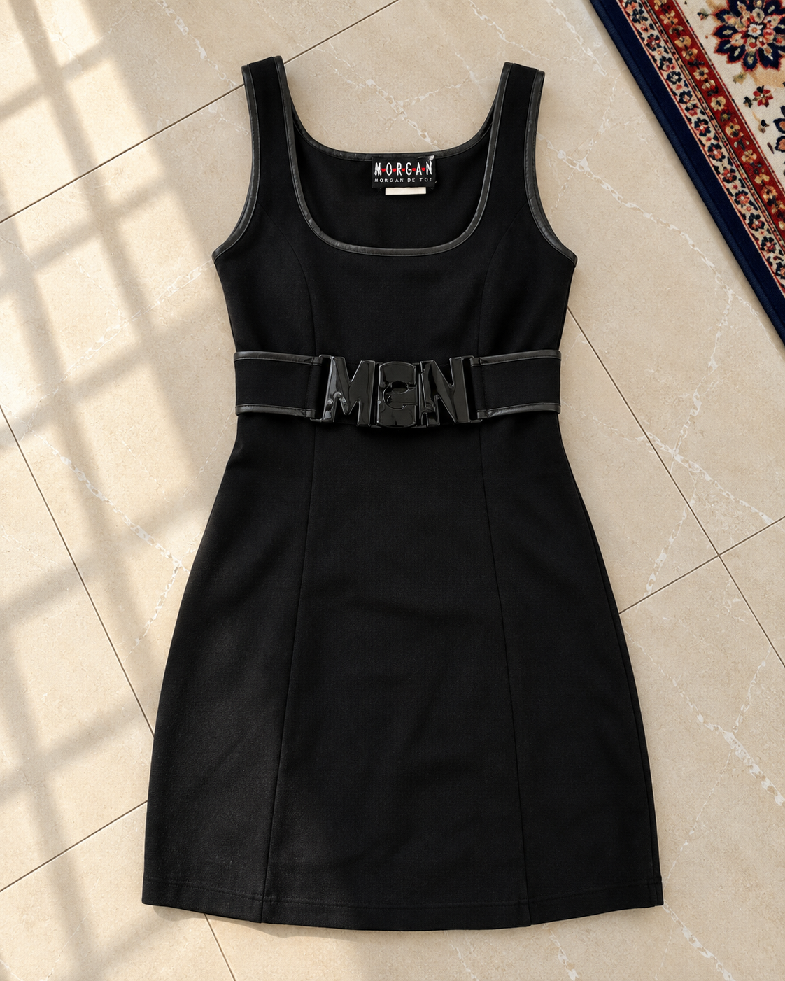 Morgan vintage robe noire y2k M 38