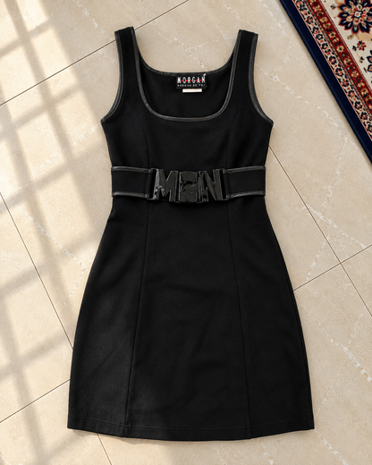 Morgan vintage robe noire y2k M 38