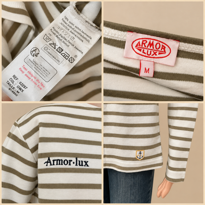 Armor Lux marinière sweat- M 38