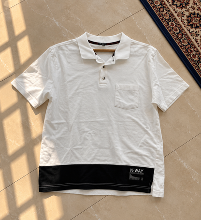 K-way polo t- tee M vintage