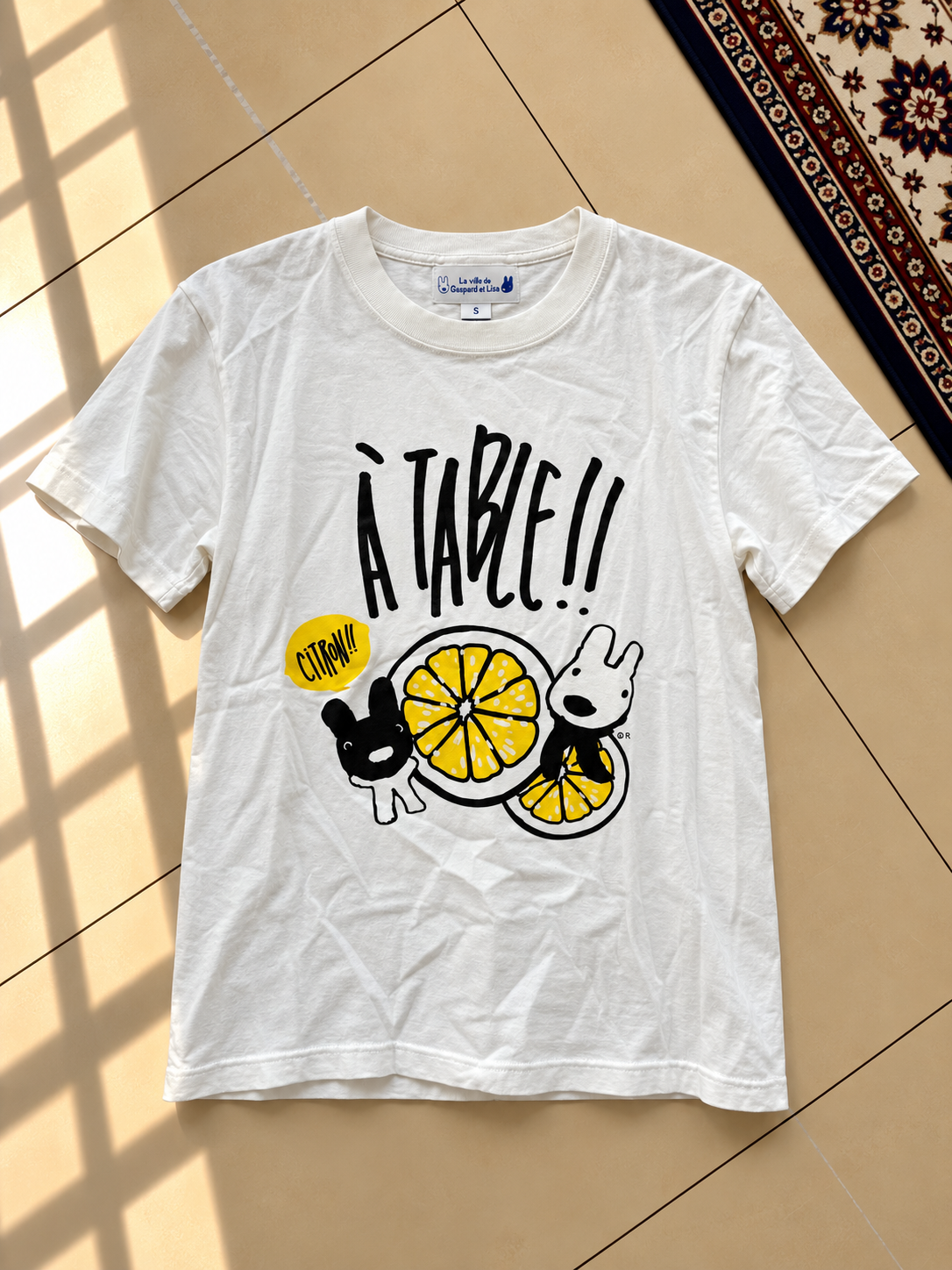T- La ville de Gaspard et Lisa tee vintage S 36