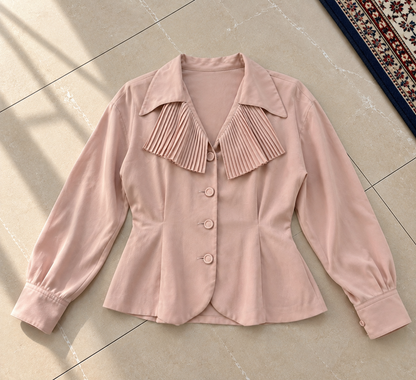blouse top vintage M 38 oversized