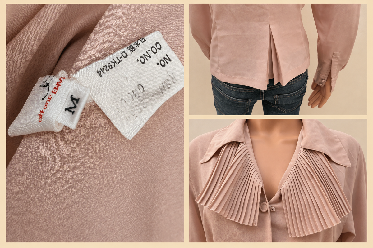 blouse top vintage M 38 oversized