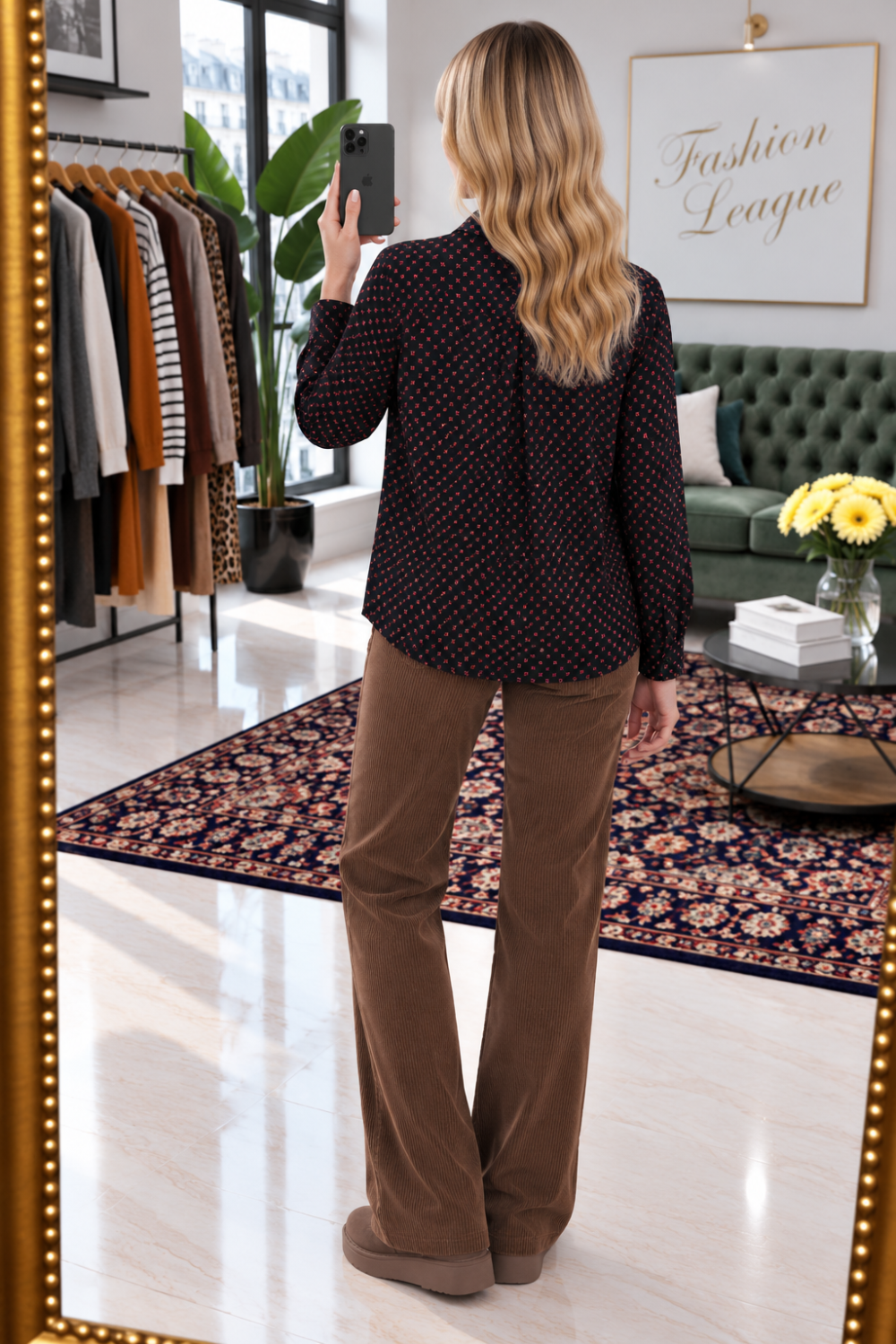 Caroll blouse manches longues L 40