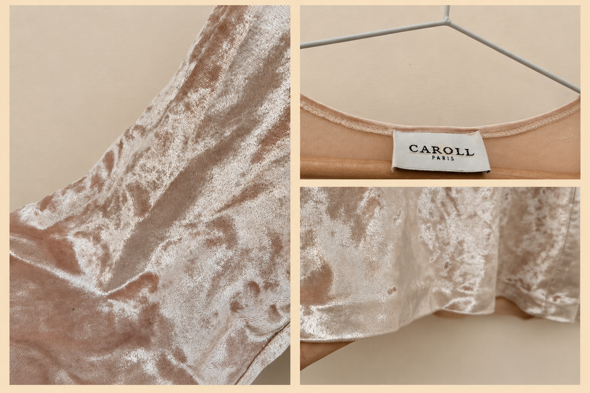 sweat sueter Caroll M 38 velvet