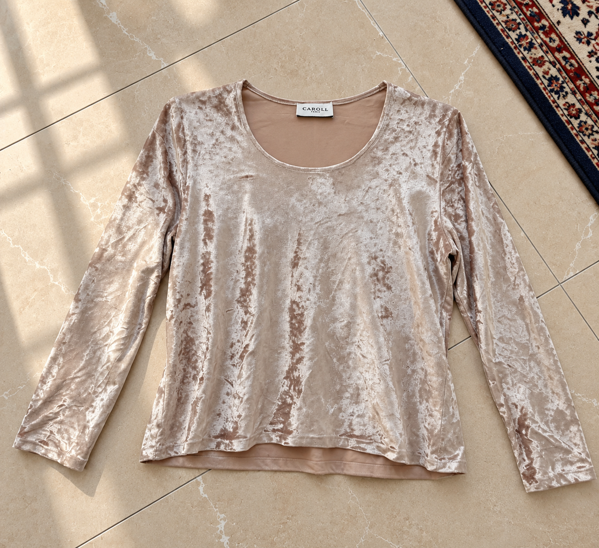 sweat sueter Caroll M 38 velvet