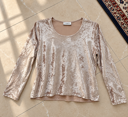sweat sueter Caroll M 38 velvet