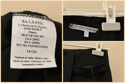 Mini jupe La fée maraboutee M 38 black