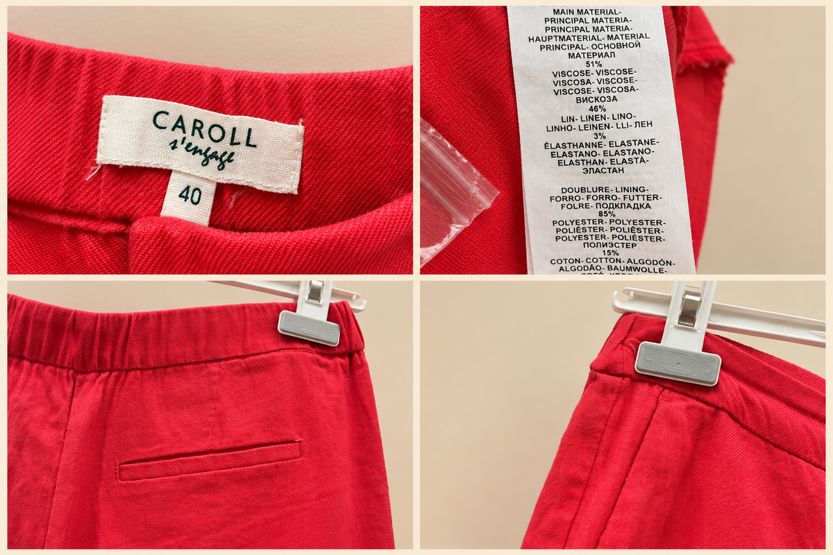 Caroll s’engage L 40 pantalon