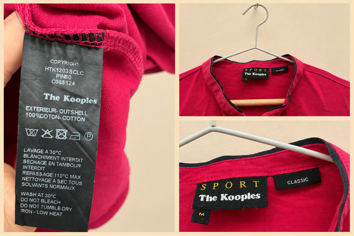 Sport The Kooples M classic polo top