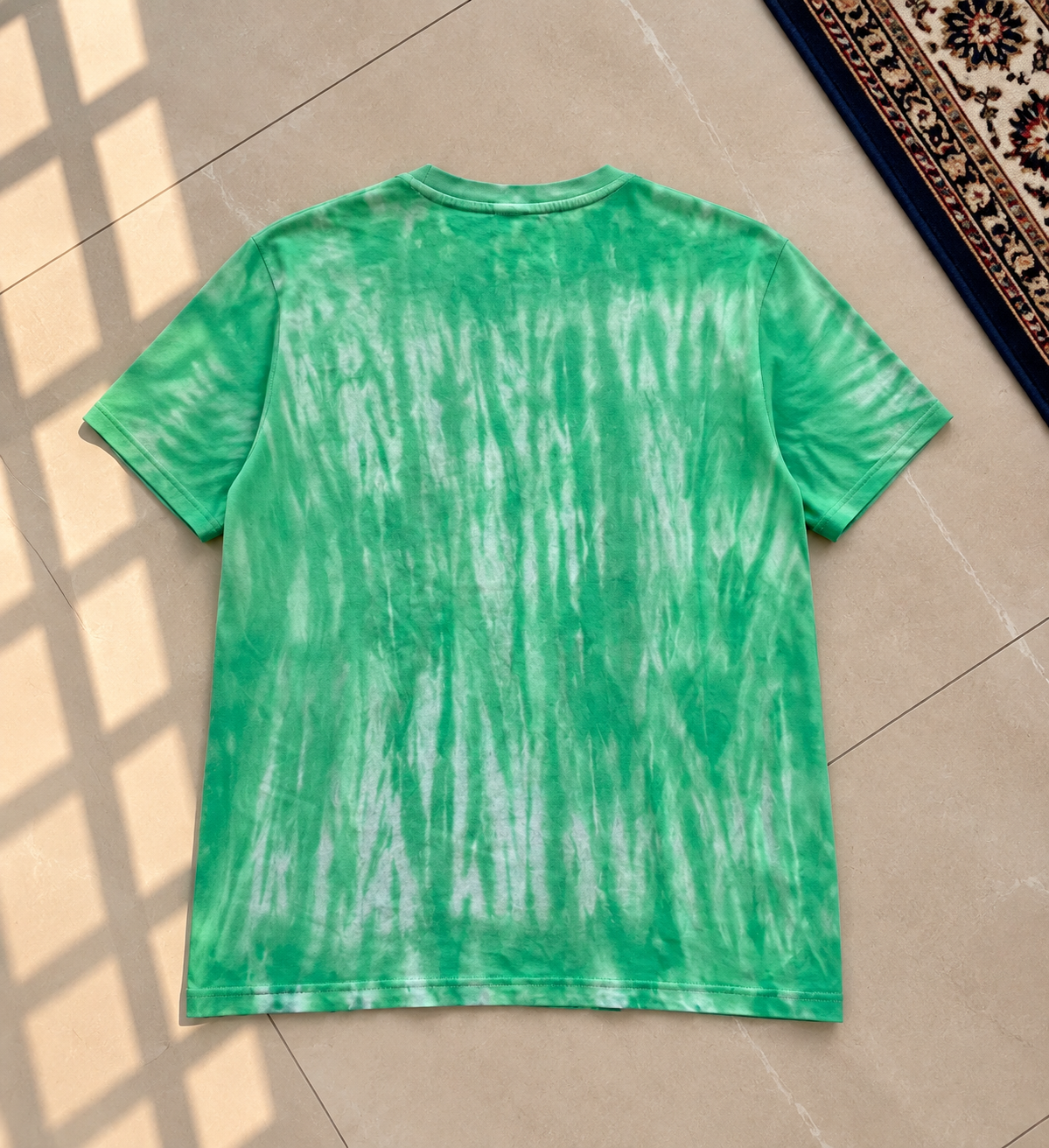 T- tie dye Diesel vert tee y2k