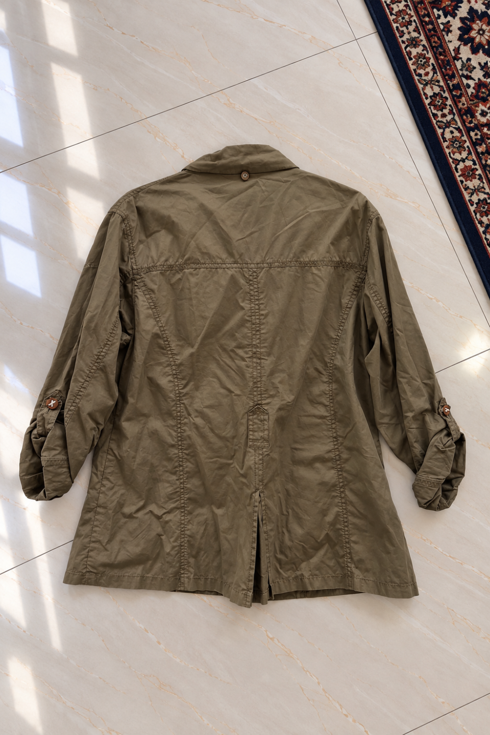 Veste coupe vent Saint James kaki 46 3XL - photo 4