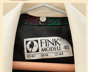 Robe manches longues Fink L 40 vintage - photo 7