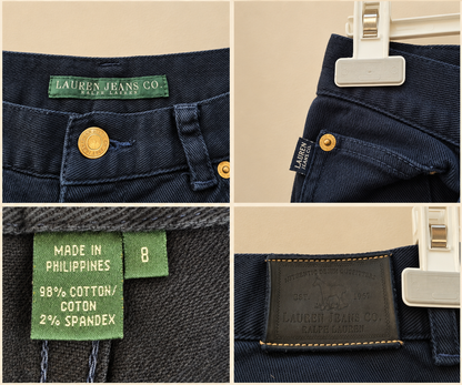 Pantacourt Ralph Lauren bleu marine short - photo 2