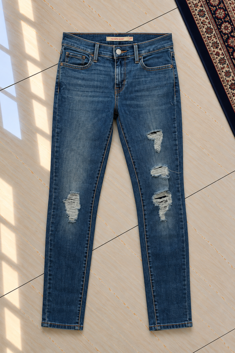 Jean Levi’s Levi Strauss 710 super skinny 27 x 30 S 36 - photo 4