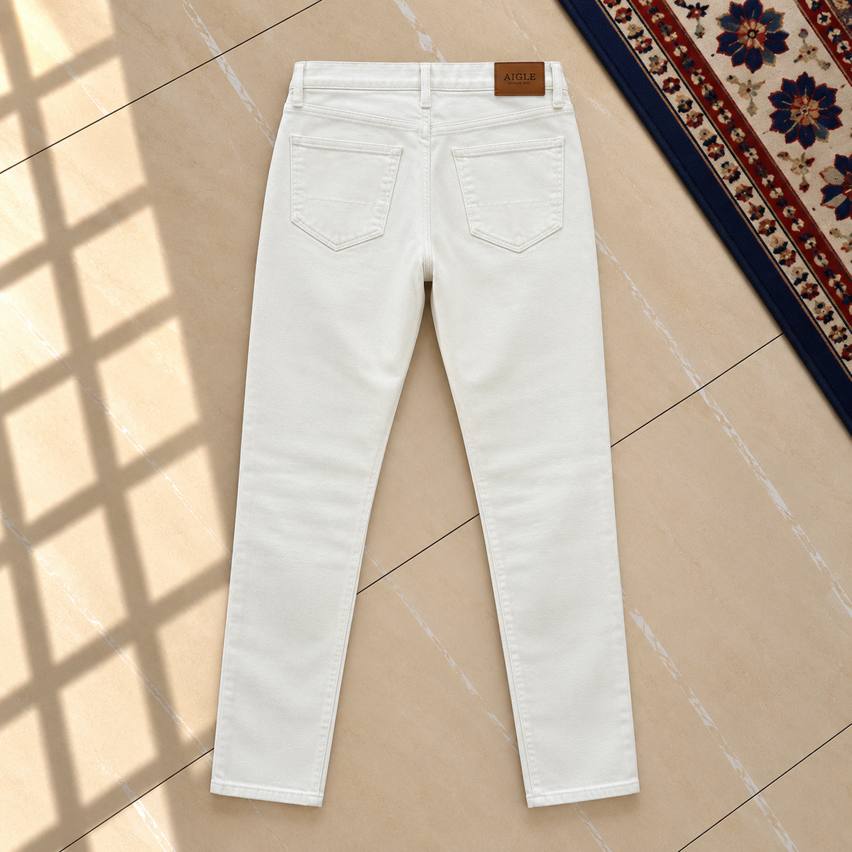 Jean pantalon aigle blanc L 40 - photo 3