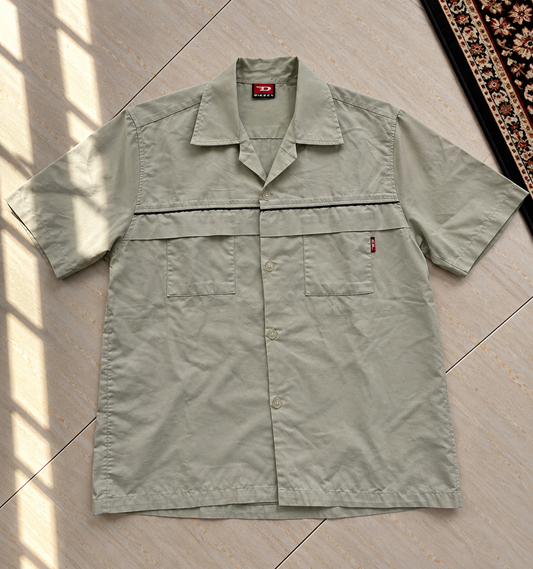 Chemise diesel manches courtes M y2k vintage - photo 3
