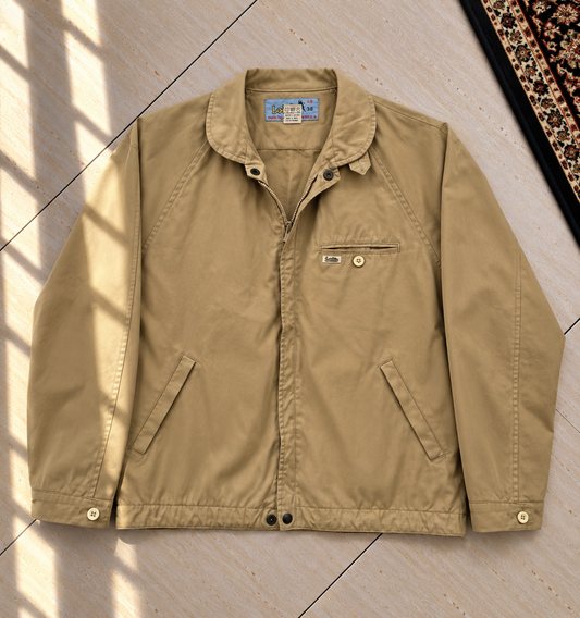 Lois veste chemise camel vintage - photo 2