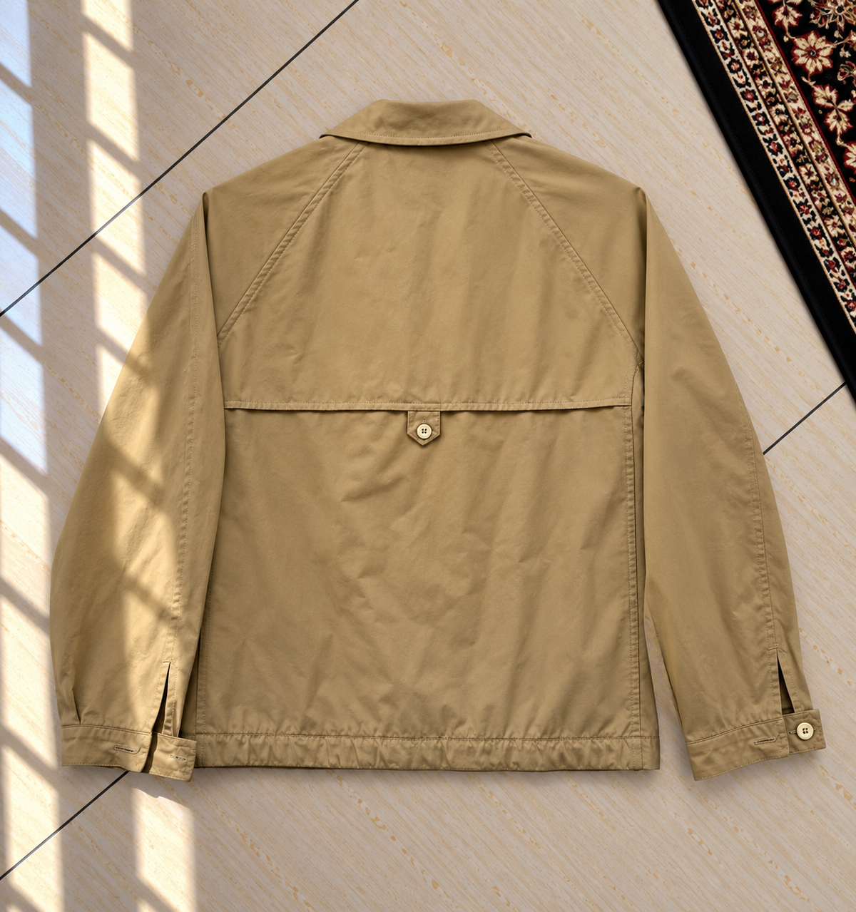Lois veste chemise camel vintage - photo 3