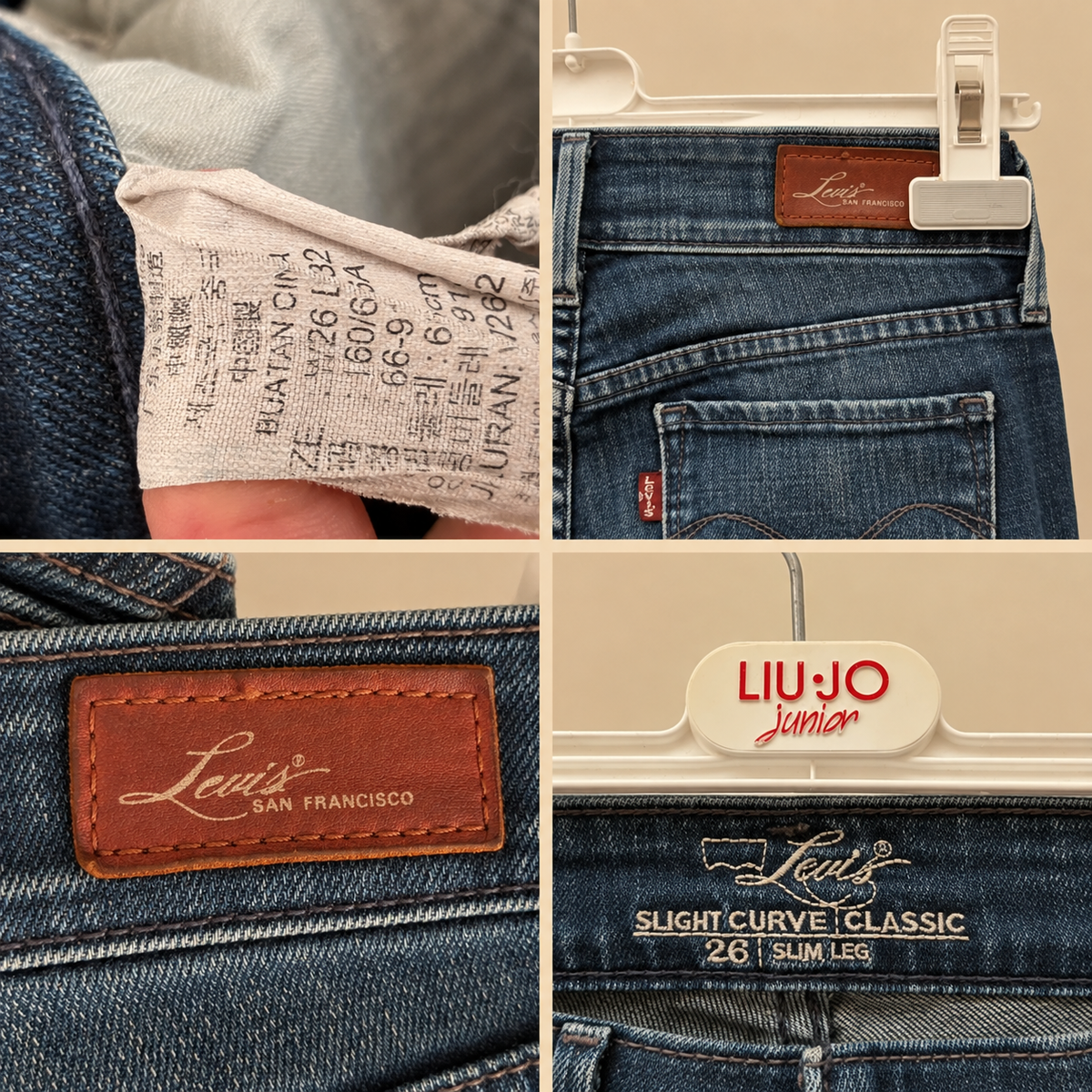 Slight curve Levi’s jean 26 x 32 - photo 2