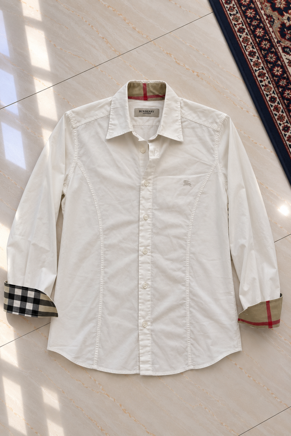 Burberry London tartan British chemisier chemise - photo 2