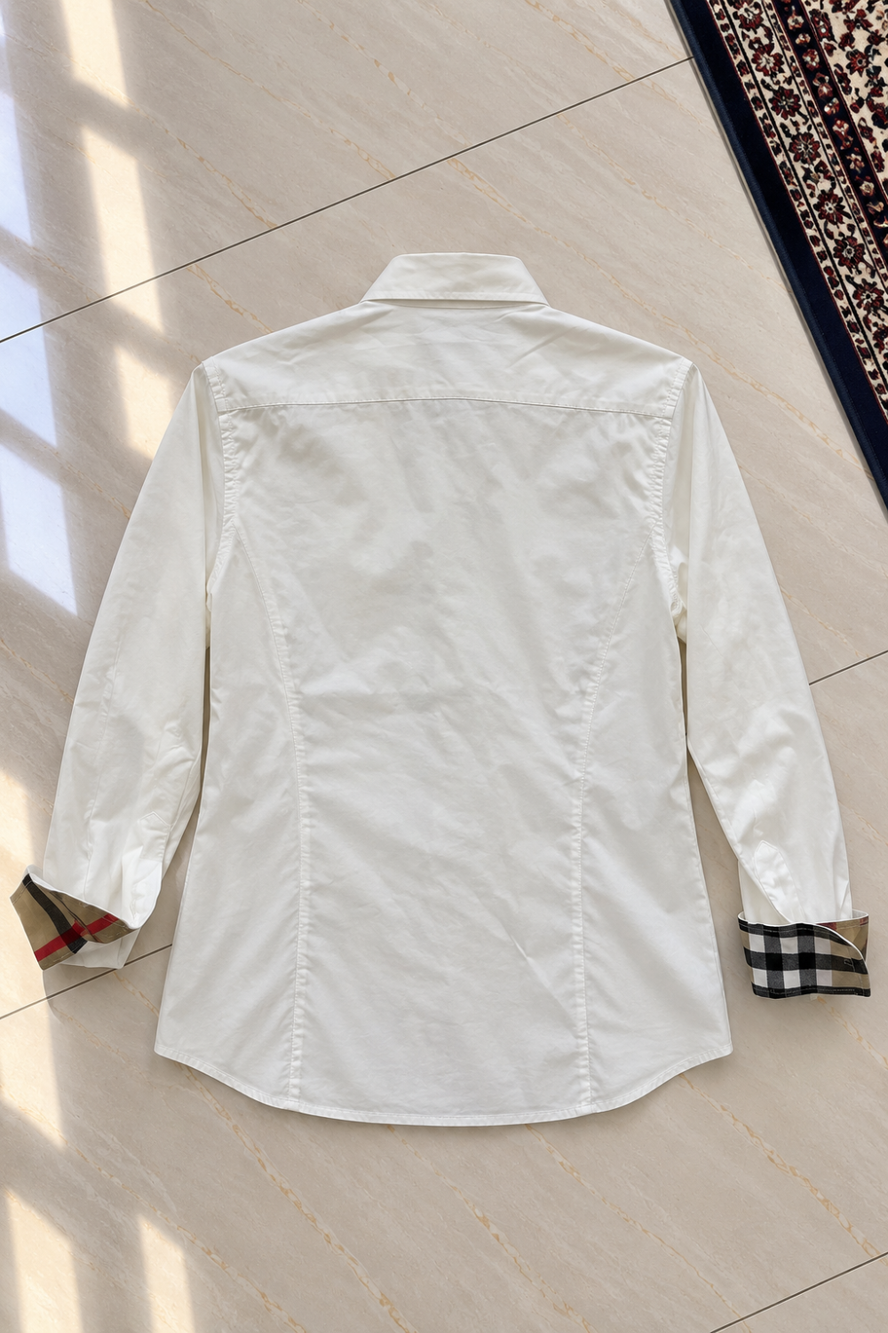 Burberry London tartan British chemisier chemise - photo 4