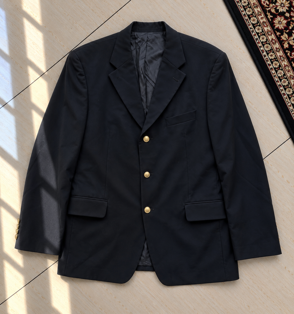 Blazer costume anzugsjacke Loro Piana Vintage golden buttons - photo 1