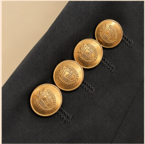 Blazer costume anzugsjacke Loro Piana Vintage golden buttons - photo 5