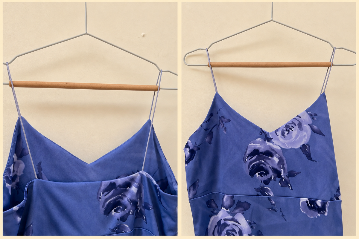 Robe d’été violette y2k bretelles - photo 1