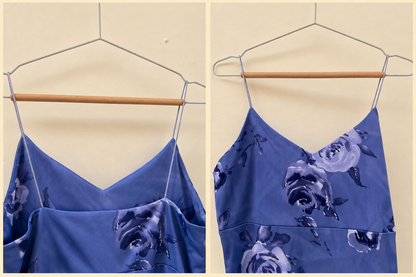 Robe d’été violette y2k bretelles - photo 1