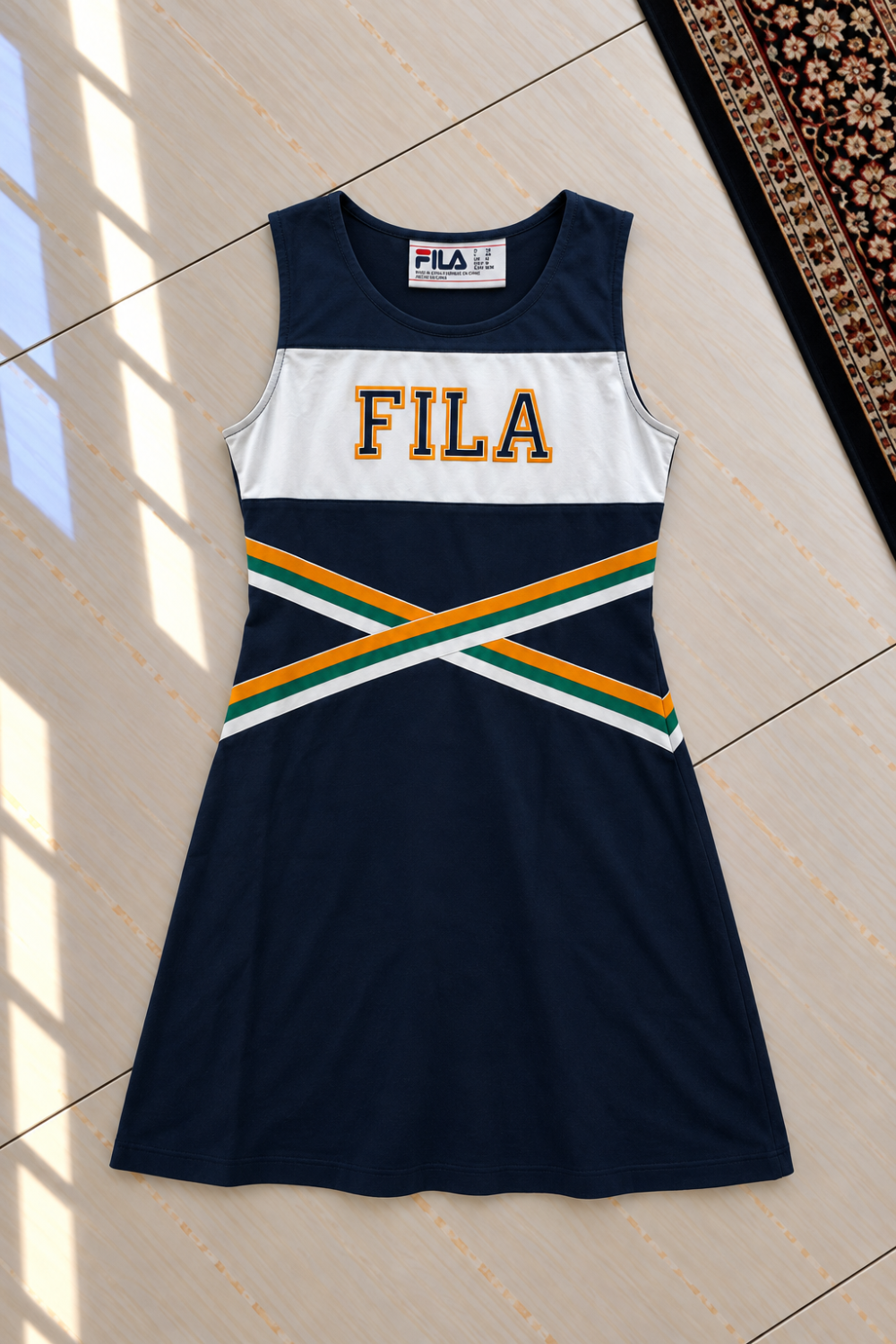 Robe sportive cheerleader pompom girl Fila M 38 y2k vintage - photo 2